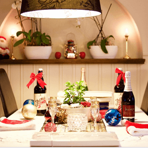 Ideas de decoraciones para Bares, Cafeterías o Cervecerías en Navidad 