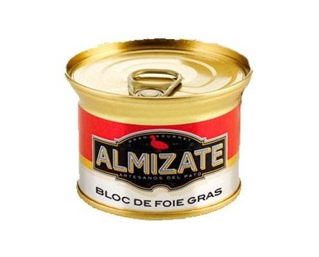 Bloc de foie gras. 100% de Foie Gras, libres de conservantes y colorantes