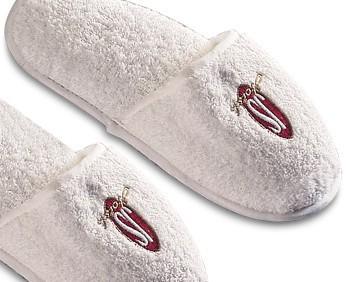 Zapatillas. Fabricamos zapatillas de baño en algodón 100%.
