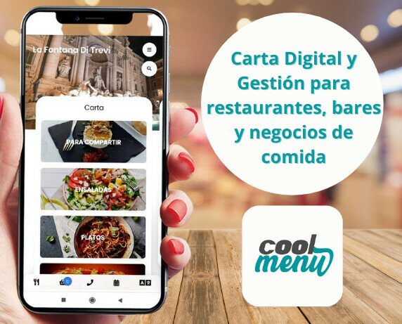 CM la Carta Digital. Menú y gestión digital para restaurantes, bares y negocios de comida