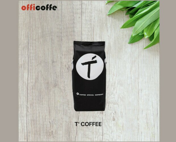 T' Coffee. Café de tueste natural en grano sin añadir ningún otro ingrediente