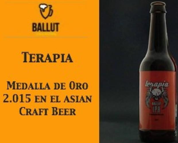 Ballut Terapia. Medalla de Oro 2015 en el Asian Craft Beer