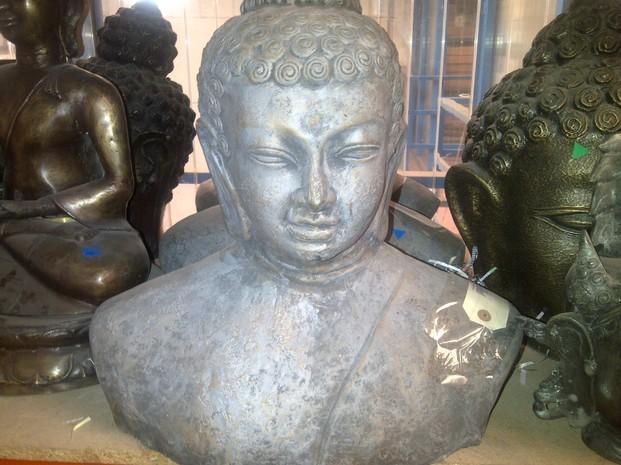 Busto de Buda. En piedra