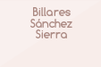 Billares Sánchez Sierra