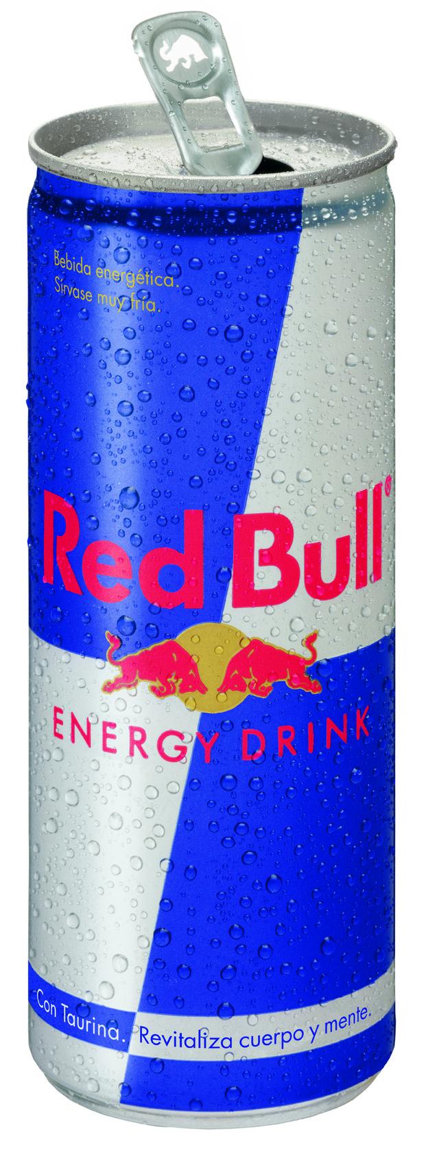 Red Bull. Bebidas energéticas