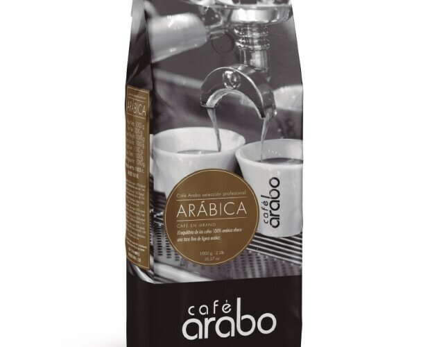 Café Arabo arábiga. Maderoso y cacao. Cuerpo denso y sabroso