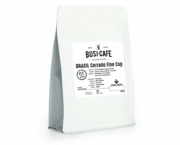 Busi Café Brasil. Delicado sabor y aroma profundo