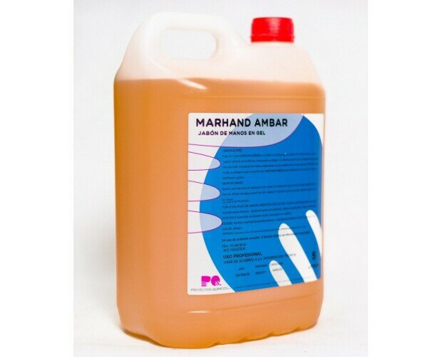 Marhand Ambar. Es un jabón muy eficaz para el lavado de manos