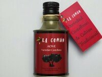 Aceite de Oliva Virgen Extra. AOVE La Común Castellana 250ml Aceite verde variedad Castellana envase metálico