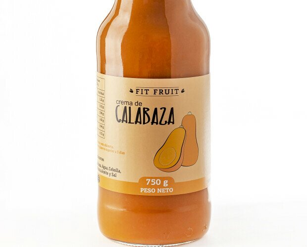 Crema de Calabaza Fit Fruit. Crema de Calabaza Fit Fruit 100% NATURAL