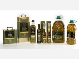 Aceite de Oliva. Familia de productos de la marca Sierra Solana AOVE