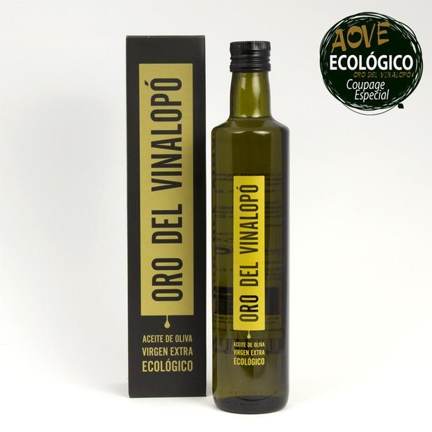 Aceite de oliva eco. AOVE del Vinalopó ecológico 500cc