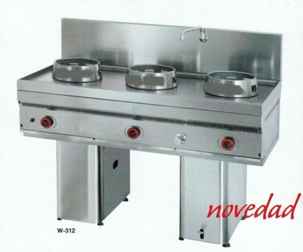 Cocinas Wok. Modelo W-312