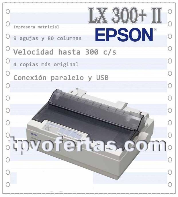 Impresora LX300C. Impresora matricial USB de Ocasión