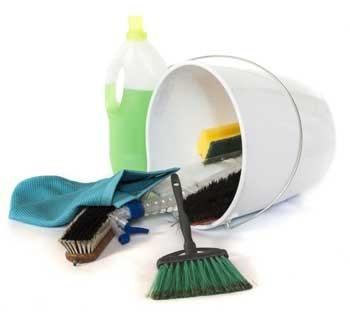 Productos y útiles de limpieza. Productos de limpieza ecológicos