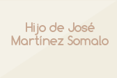 Hijo de José Martínez Somalo