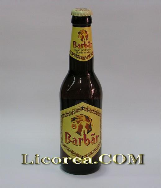 Cerveza de importación. Barbar 33 CL