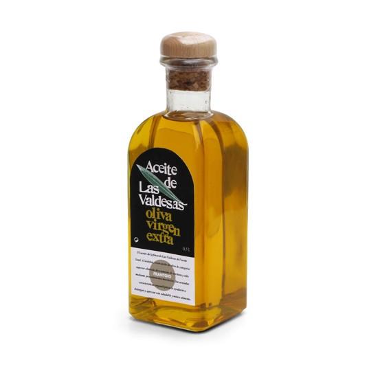Frasca de aceite de oliva. Aceite de oliva virgen extra