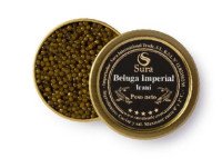 Caviar. Obtenido del esturión beluga