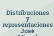 Distribuciones y representaciones José Miguel