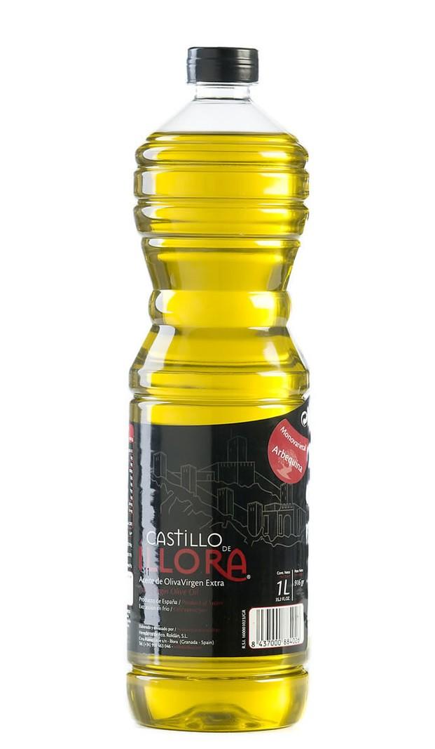 Aceite de Oliva. Botella de un litro Virgen Extra
