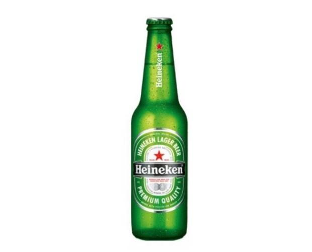 Cerveza Heineken. Cerveza premium tipo pilsen, ligera y moderna
