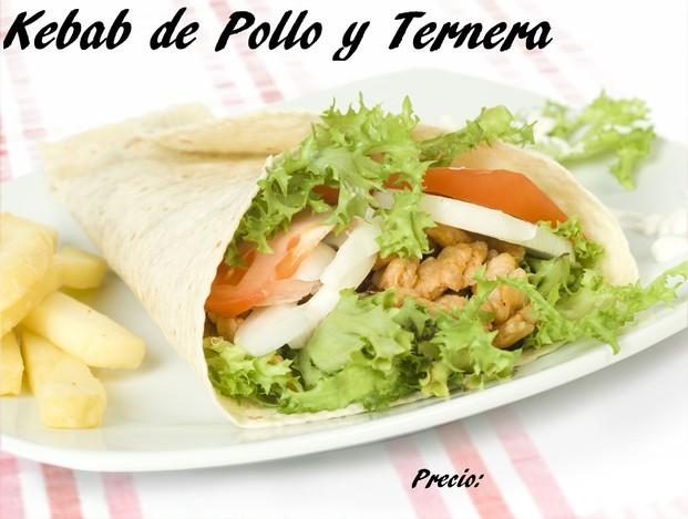 Kebab Pollo-Ternera. Kebab Loncheado y Pinchos de 10-15 y 20 Kilos