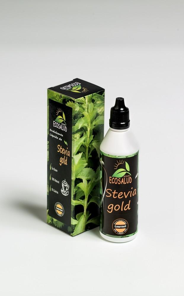 Stevia Gold. Bote de stevia gold 90ml