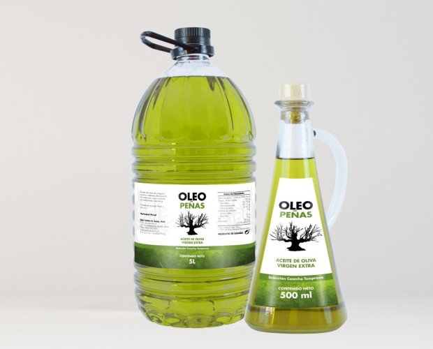 Gama Oleopeñas. Gama de aceite de oliva Oleopeñas. Delicioso al paladar