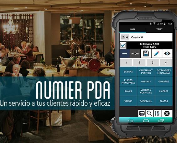 Numier PDA. Software APP Android para comanderos inalámbricos