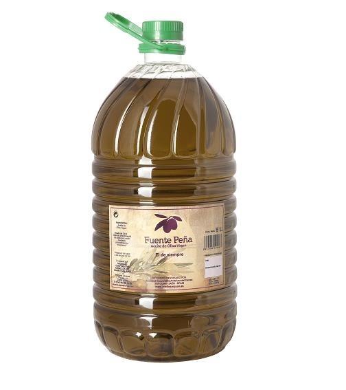 Aceite de oliva virgen. Garrafa 5l