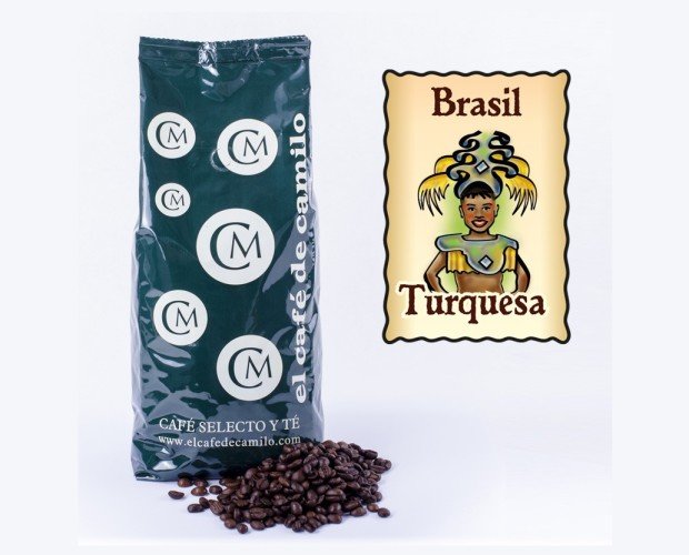 Café Brasil Mogiana Turquesa. Es un café suave de aroma intenso