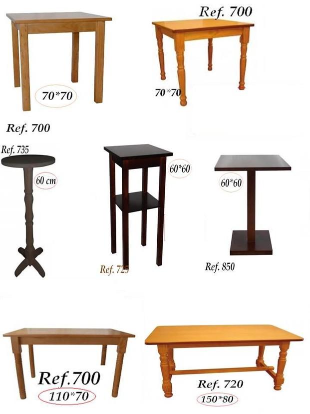 Mesas.Mesas para bares y restaurantes 