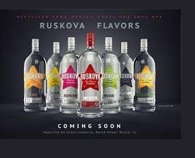 Ruskova Flavors. Gran diversidad de vodka de sabores.