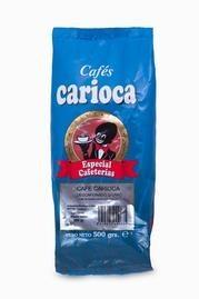 Café Carioca descafeinado. Descafeinado natural en grano, 500gr