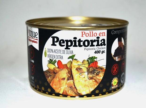 Pollo en Pepitoria. Sin conservantes. Sin Gluten. Sin Grasas Trans