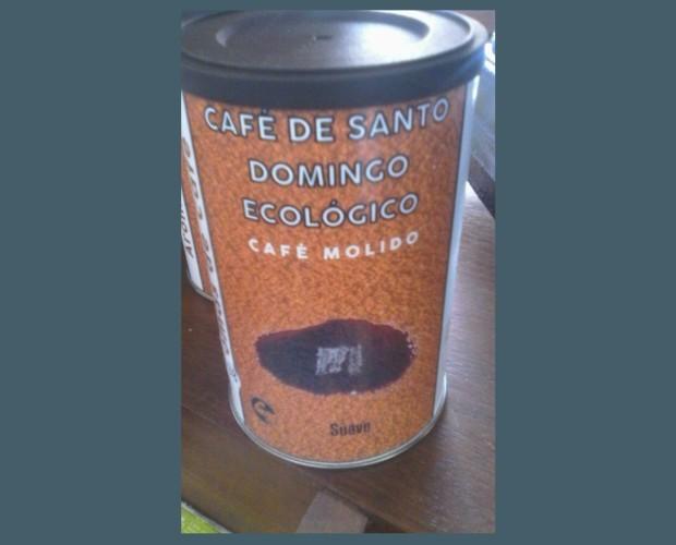 Café molido ecológico. Café de Santo Domingo ecológicio