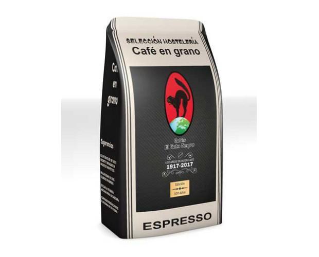 Café en grano. Espresso El Gato Negro