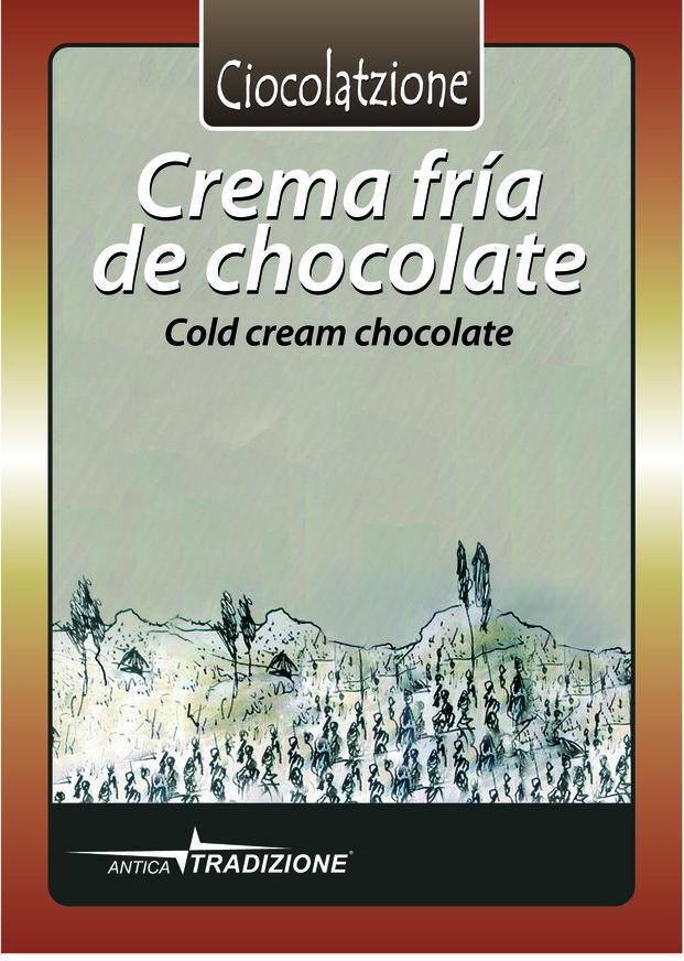 Chocolate frío. Delicioso y refrescante chocolate a la taza frío