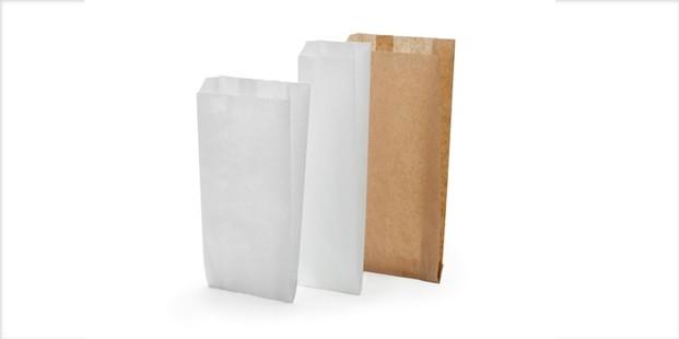 Bolsas de papel para alimentos. Bolsas de papel para bocadillos