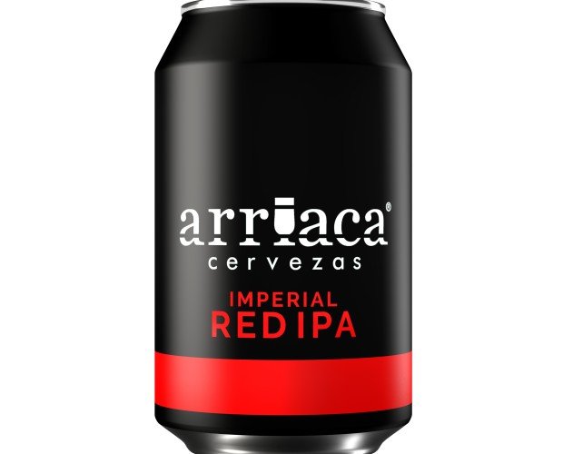 Arriaca IMP RED IPA. Cerveza de estilo Red India Pale Ale de color rojo cobrizo.Volumen Alcohol: 8,5%