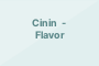Cinin - Flavor