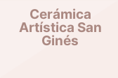 Cerámica Artística San Ginés