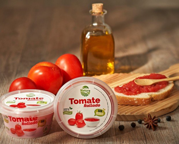 Tomate Rallado. Tomate rallado 100% natural. sin sal ni aditivos, muy versátil. Tomate Caniles 100%.