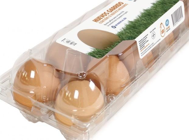 Huevos frescos. Pack de 12 huevos