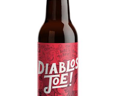 Diablos Joe. Red Indian Pale Ale elaborada con maltas típicamente utilizadas en las American Amber Ale