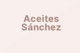 Aceites Sánchez
