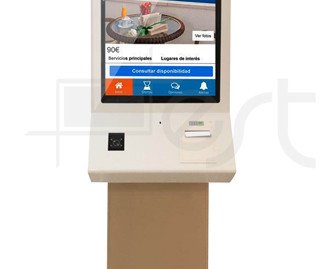 Kiosco Multimedia Autoservicio. Ayuda a ahorrar tiempo y agilizar el proceso de check-in