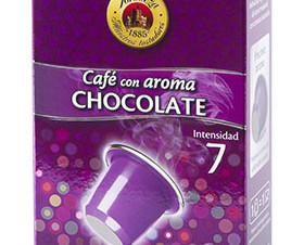Café con Aroma Chocolate. El aroma de chocolate impregna su paladar