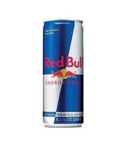 Bebidas energizantes. Marcas Red Bull, Pussy y Shot Enery